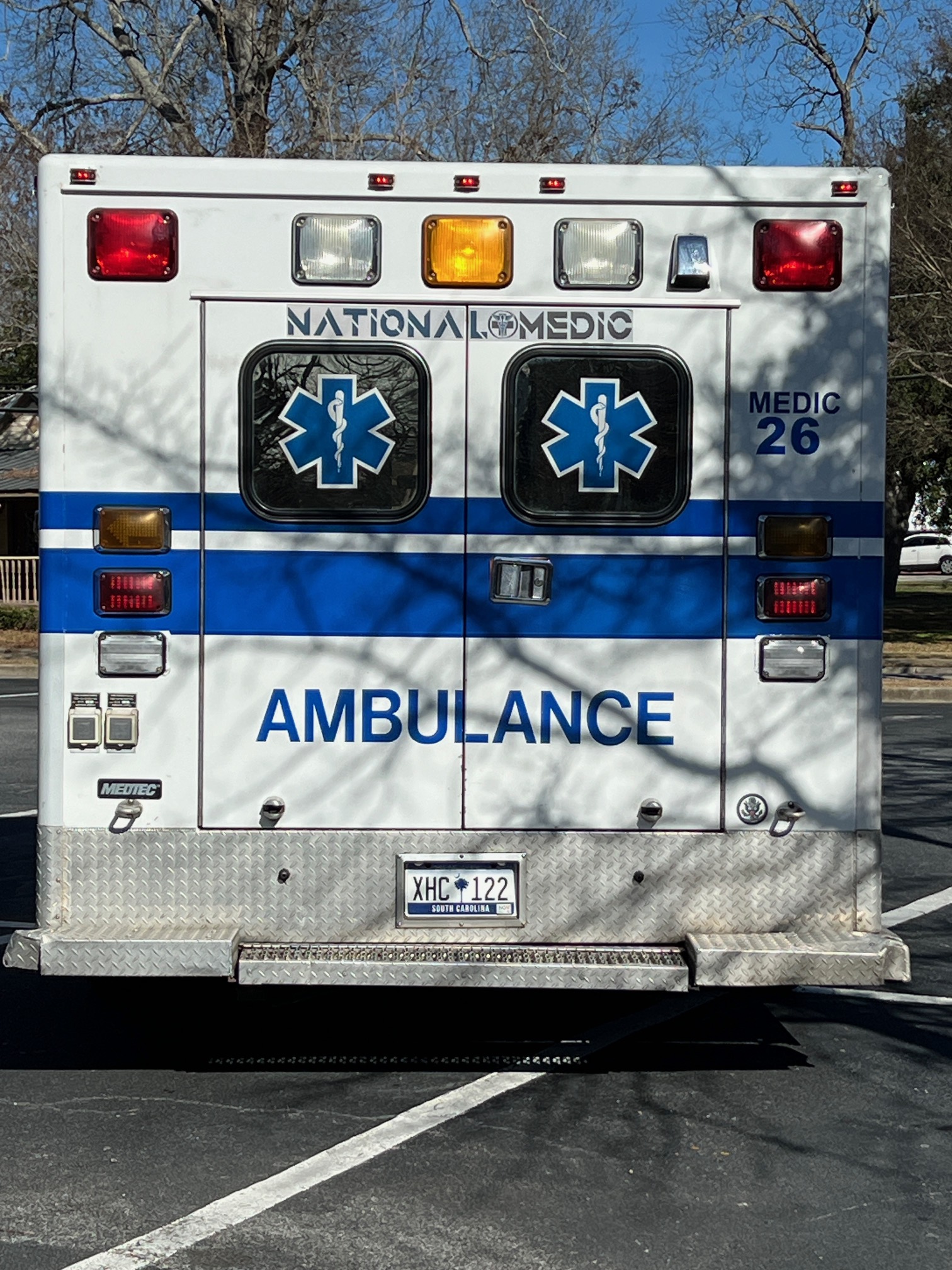 Ambulance serving community
