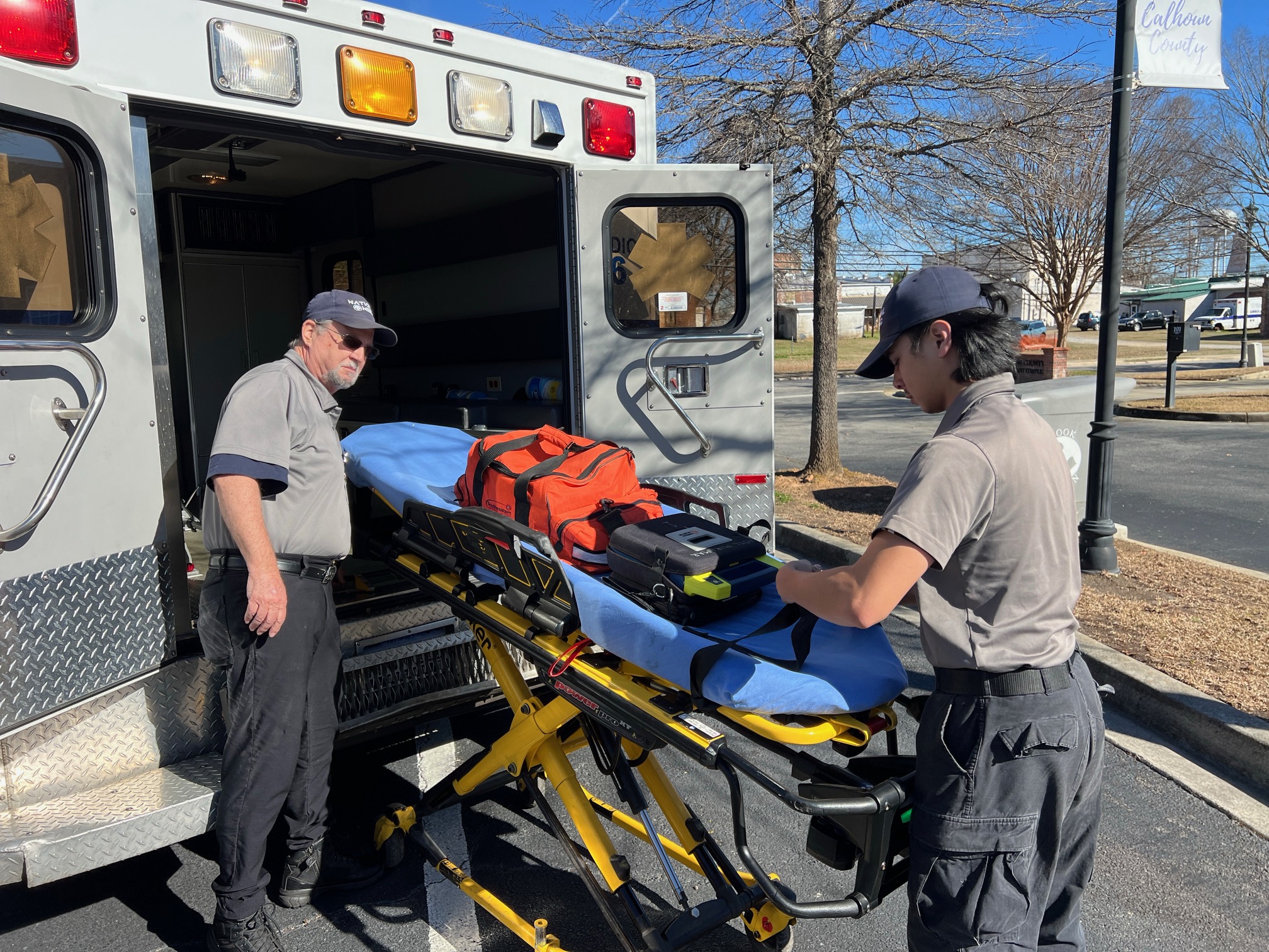 Ambulance medical transport